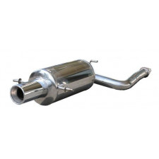Terminaux / Silencieux Inoxcar Inox Subaru Impreza WRX Après 2001 Sortie 1x102mm