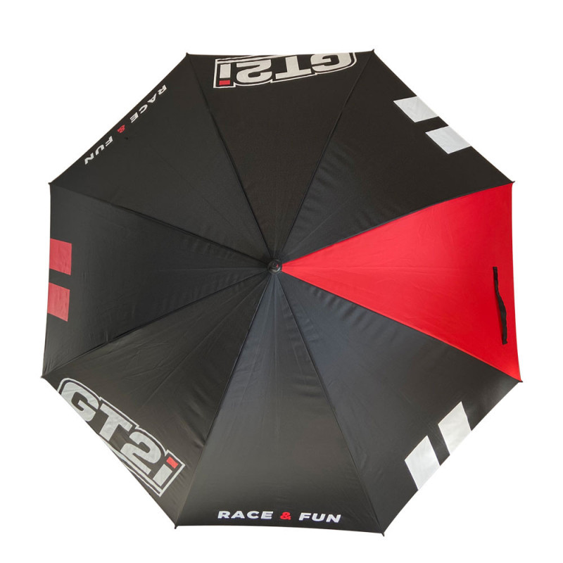 GT2i zwart/rode paraplu - GT-PARAPLUIE-3 - 3661768394694