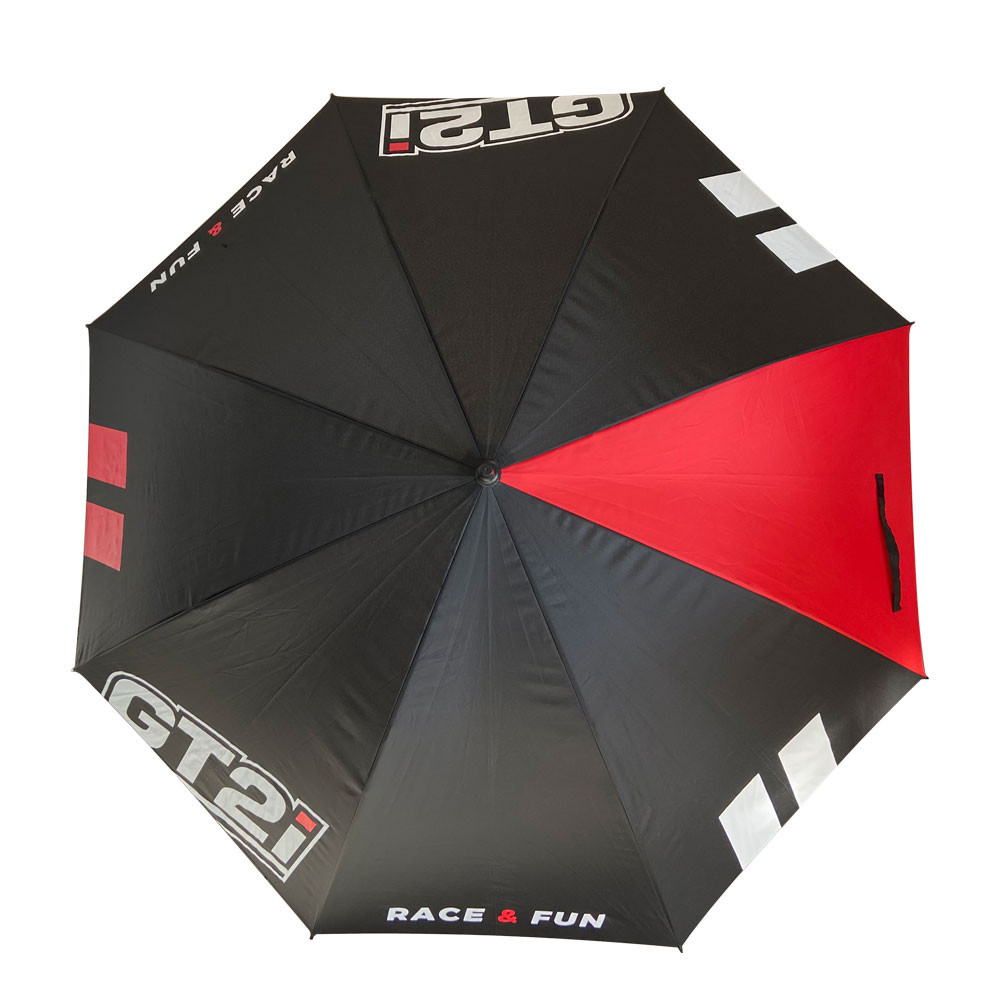 GT2i zwart/rode paraplu - GT-PARAPLUIE-3 - 3661768394694