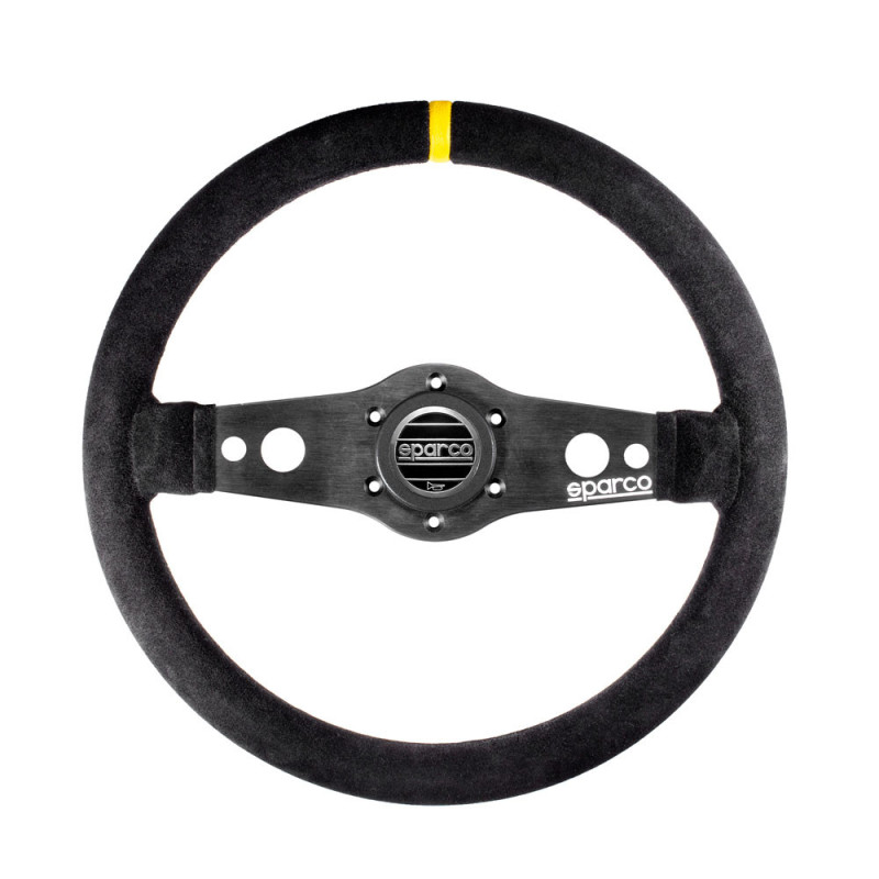 Sparco 215 lederen stuur - 015R215FL - 015R215FL - 8033280410933