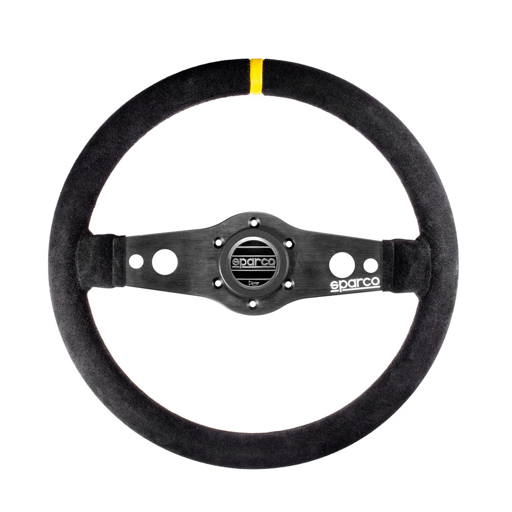 Volan Sparco 215 din piele întoarsă - 015R215FS - 015R215FS - 8033280410919