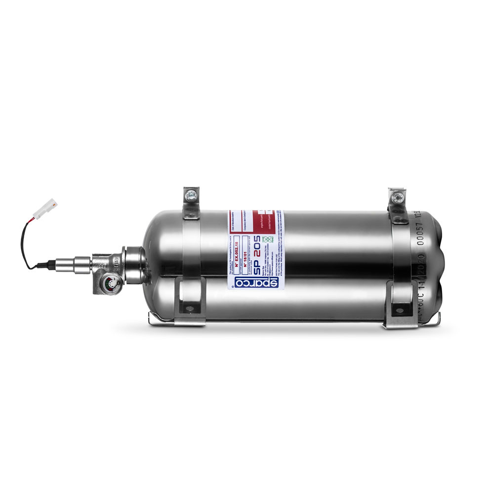 Estintore elettrico acciaio inox Sparco SP205 2,5L - 014778EXL2 - 014778EXL2 - 8033280409647