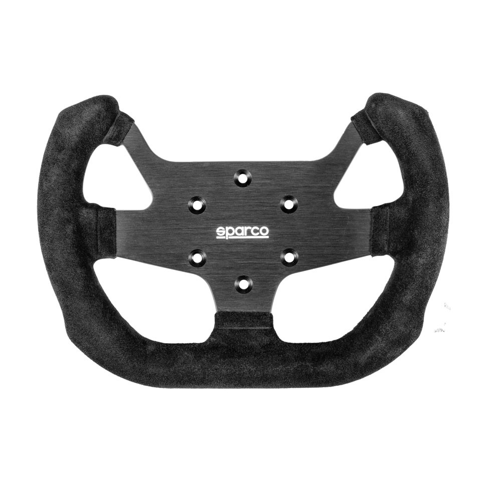 Sparco F-10A aluminum suede steering wheel - 015P271SSN - 015P271SSN - 8033280425296