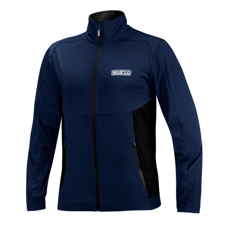 Sparco sweatshirt met rits - 01366.N.S - 01366NR1S - 8033280447007