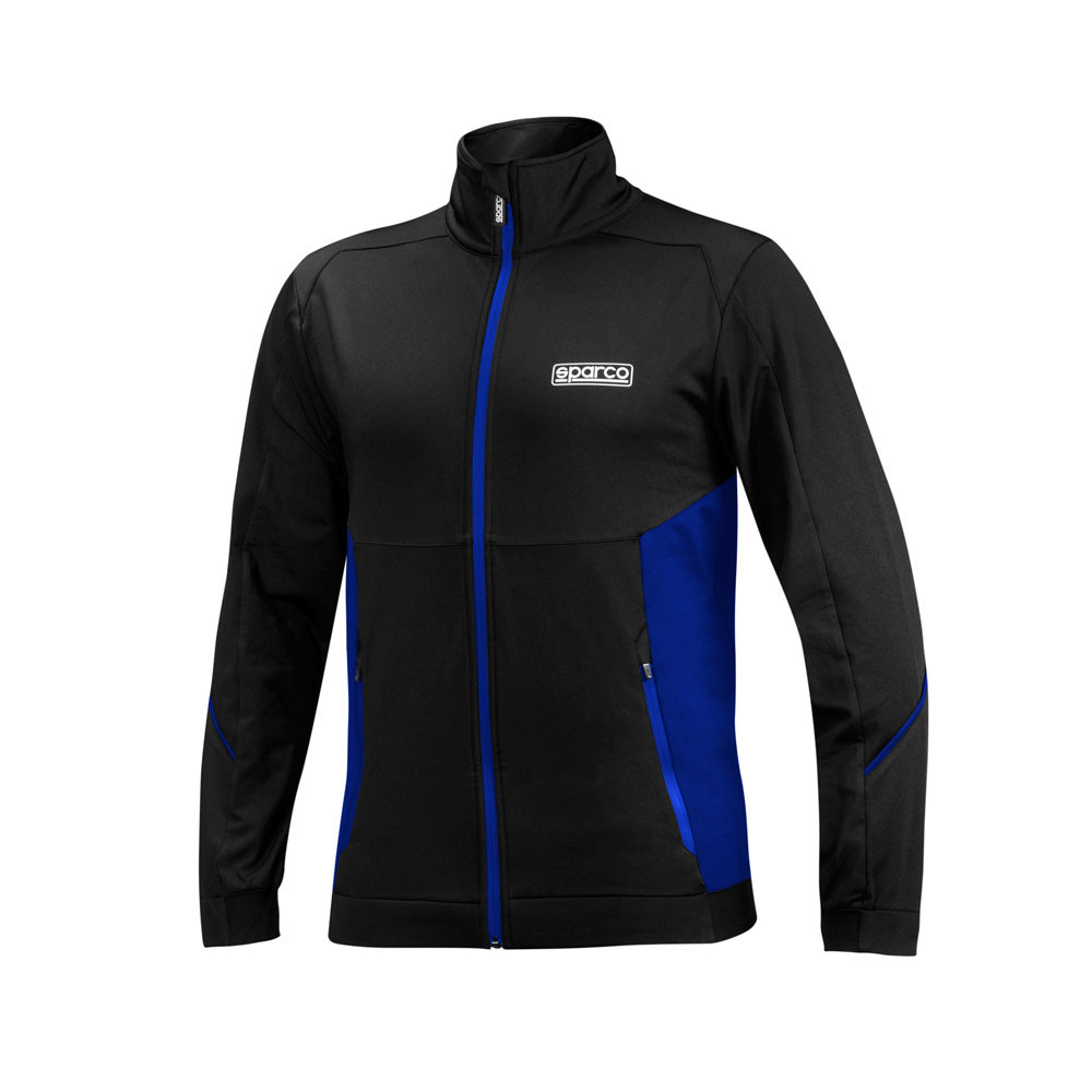 Sparco sweatshirt met rits - 01366.N.S - 01366NR1S - 8033280447007