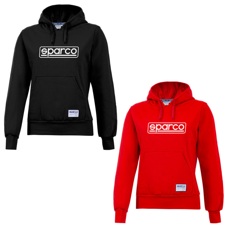 Sparco dames hoodie - 01316.N.L - 01316NR3L - 8033280427603