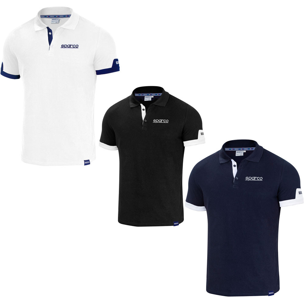Herenpolo Sparco Corporate - 01322.N.L - 01322NR3L - 8033280428082