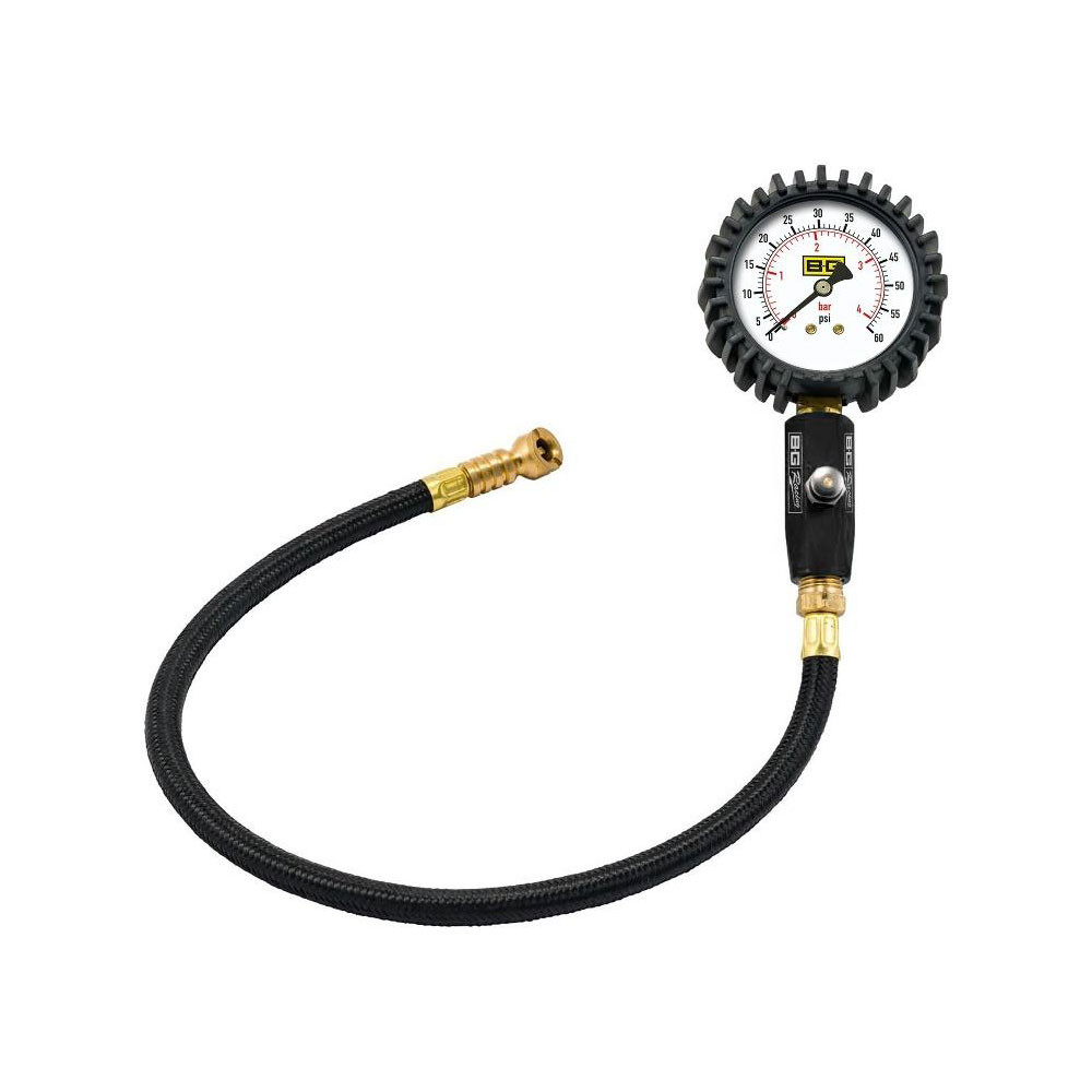 Manometru de presiune al anvelopelor BG-Racing 0-60 psi/0-4 bar - BG-R515 - BGR515 - 5060252098458