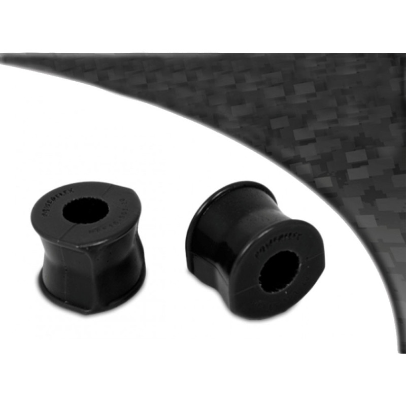Silent-Bloc Powerflex Zwart Voorste stabilisatorstang 20mm Fiat 500 (2007-) - PF-F1650320-2N - PFF16-503-20BLK - 5055676524669