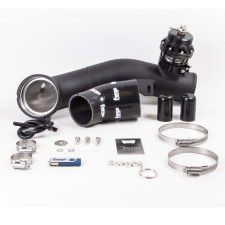 Forge enkele turboklep en pijp kit BMW 335i - FO-FMBM335DV1 - FMBM335DV1-BLA-YE+15 - 3661768584552