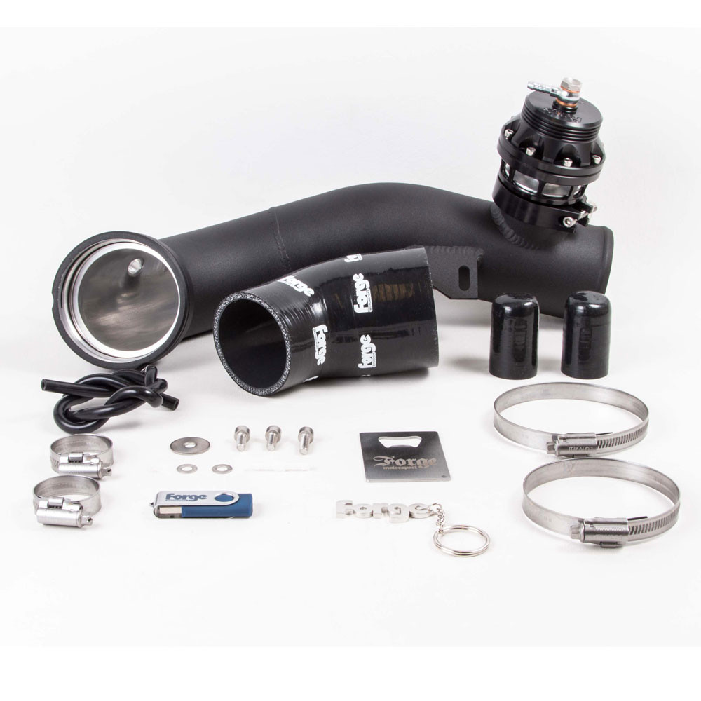 Kit simplu cu supapă turbo și conductă Forge pentru BMW 335i - FO-FMBM335DV1 - FMBM335DV1-BLA-YE+15 - 3661768584552