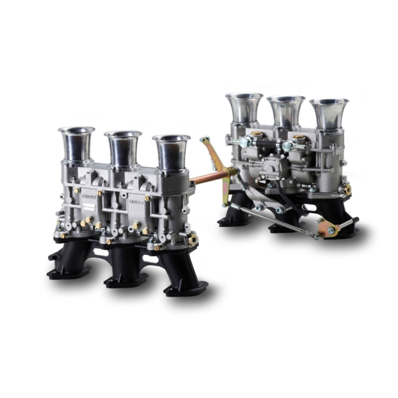Jenvey Heritage gasklephuis kit voor Porsche 911 2 bouten Ø 35mm - J-CKPE06-35 - CKPE06-35 - 3661768399224