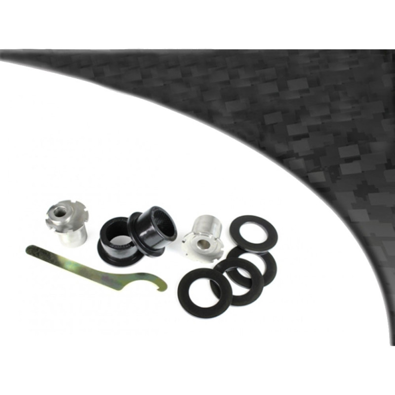 Silent-Bloc Powerflex zwart voorste bovenarm, verstelbaar Alfa Romeo 159 (2005-2011) - PF-F1505G-2N - PFF1-505GBLK - 5055676524430