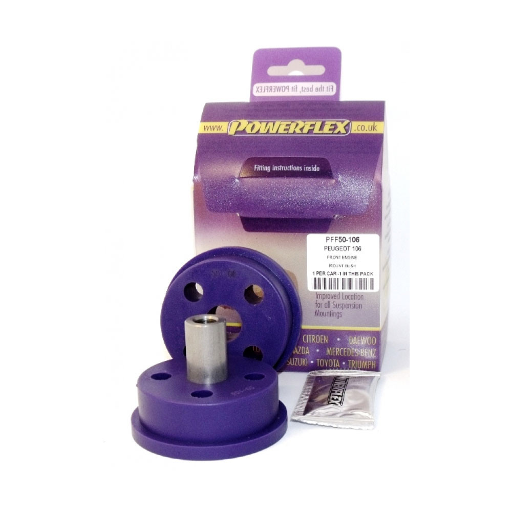 Silentbloc Powerflex pentru suportul inferior al motorului Citroën Saxo (1 bucată) - PF-F50106 - PFF50-106 - 5055676506139