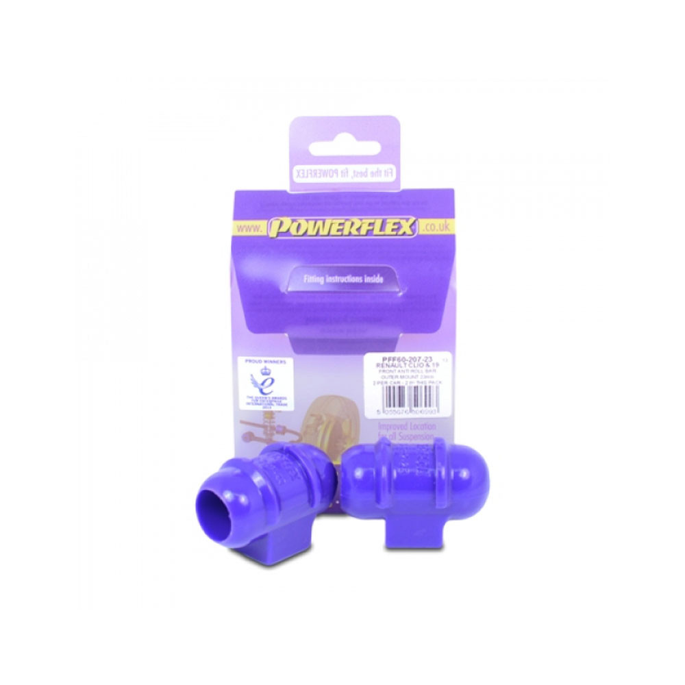 Silentbloc Powerflex bară antiruliu, diametru 23 mm, R19 16S (2 bucăți) - PF-F6020723-2 - PFF60-207-23 - 5055676506993