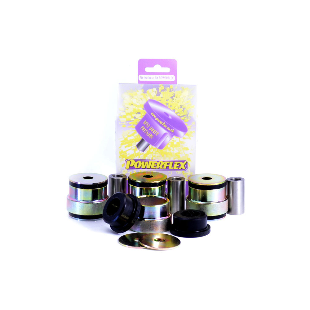 Silentbloc Powerflex Road, triunghiular, față, Renault Clio 172 / 182 / R19 16S (4 bucăți) - PF-F60301-4 - PFF60-301 - 5055676507013