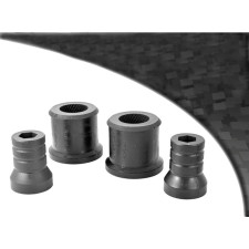Silent-Bloc Powerflex Zwarte Driehoek Voorzadel na 2002 Achter (2 Stuks) - PF-F85602-2N - PFF85-602BLK - 5055676514288