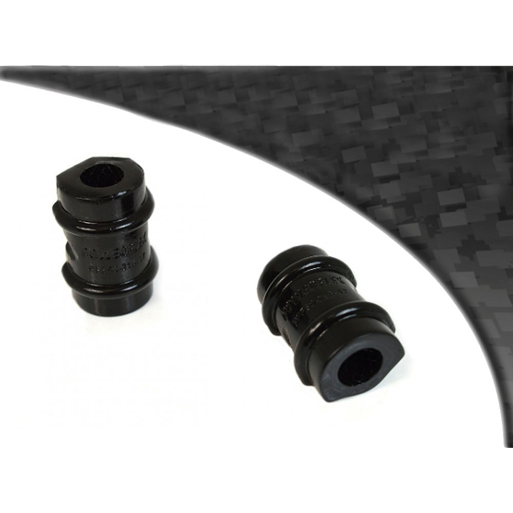 Silentbloc Powerflex Black pentru bară antiruliu de 17 mm, Peugeot 205 / 309 GTI (2 bucăți) - PF-F5021517-2N - PFF50-215-17BLK - 5055676516626