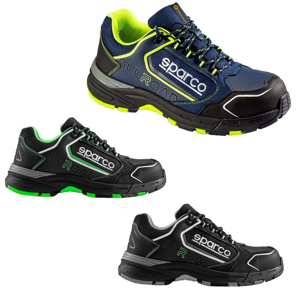 Chaussure de sécurité basse Sparco Allroad - 07528.N.44 - 0752844NRNR - 8033280413439