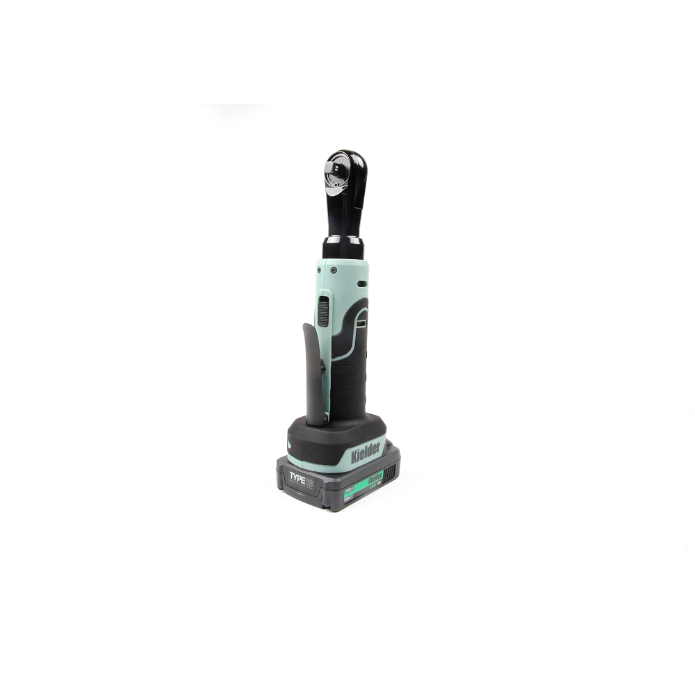 Set de chei cu clichet KIELDER de 18 V, 3/8", cu încărcător + geantă de transport Pro + 1 baterie de 2,0 Ah - KWT-010-11 - KWT-010-11EU - 5060441194350