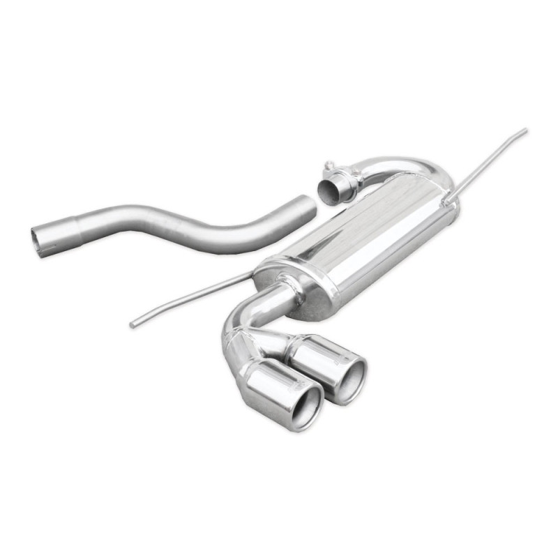 Klemmen / Demper Inoxcar Inox Volkswagen Golf 6 1.4 TSi Sortie 2x80mm - IC-WGO4280 - WGO.42.80 - 3661768342701