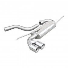 Terminaux / Silencieux Inoxcar Inox Volkswagen Golf 6 1.4 TSi Sortie 2x80mm