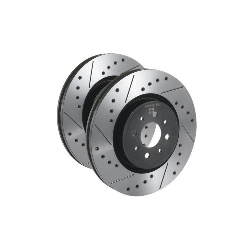 Remschijven Tarox Avant Pleins finition SJ percés et grourés CITROEN AX (ZA) 1.3 Sport (- Ch No 4073) 87-95 - TA-0662-SJ - SJ 0662 - 3661768873359