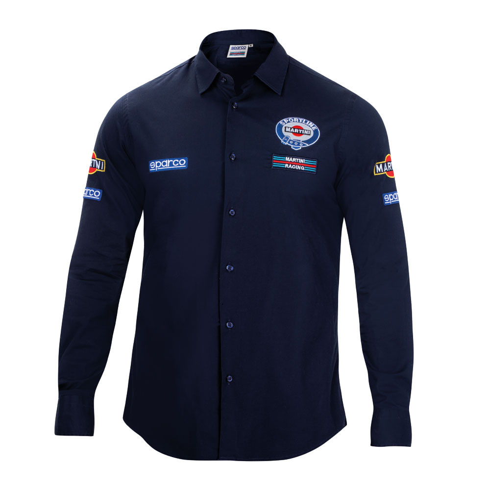 Sparco Martini Racing long sleeve shirt - 01277MR.BL.XS - 01277MRBI0XS - 8033280392246