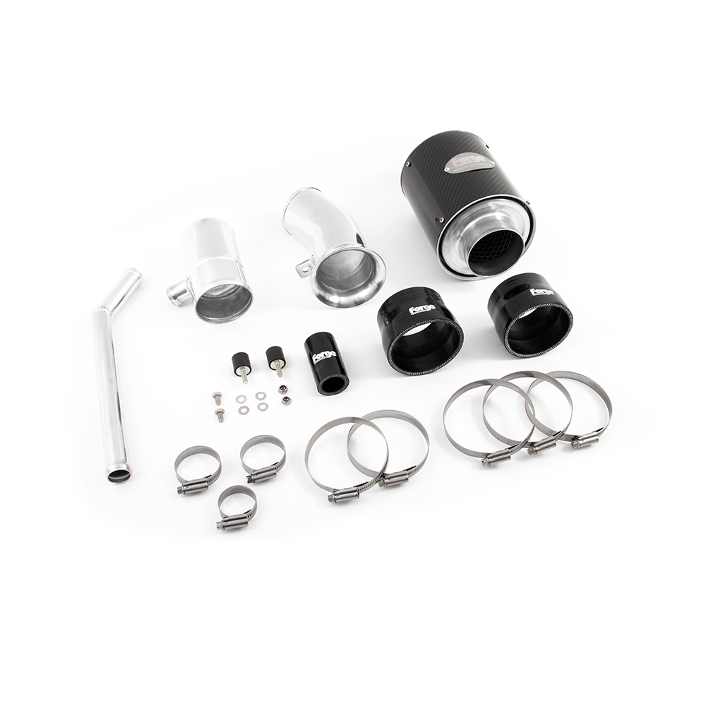 Forge Direct Intake Kit for Fiat 500 Abarth with pleated filter - FO-FMINDF500-P.N - FMINDF500-BLA-PLE - 3661768024553