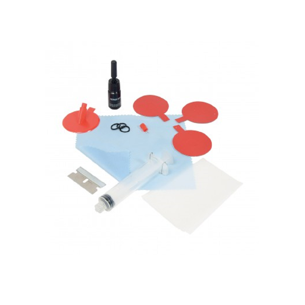 Kit réparation de pare-brise professionnel - 17 pièces - AS-328591 - 328591 - 3233753285913