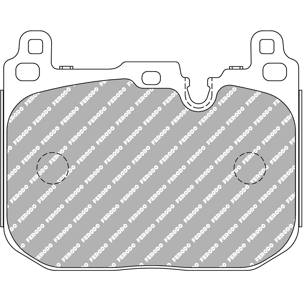 Ferodo DS3.12 pastiglie freno anteriori per BMW Serie 1 114 d 10.12 - pinza Brembo - F-CP4611G - FCP4611G - 3666618000039