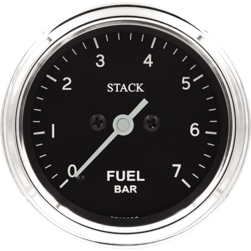 Stack Classic 52mm brandstofdrukmeter 0-7 bar elektrisch - ST-3305C - ST3305C - 3661768625286