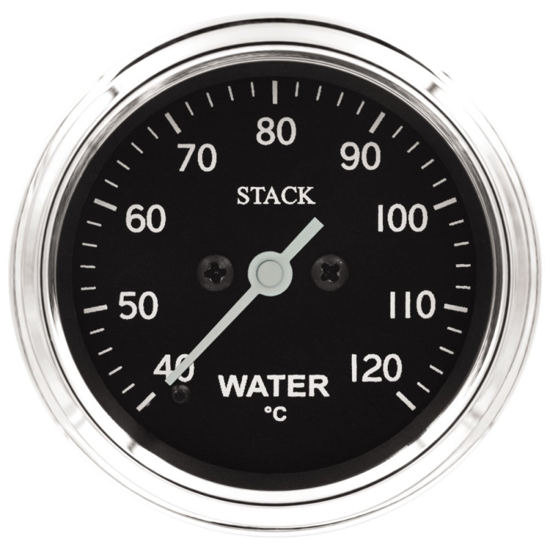 Manometer Stack Classic 52mm watertemperatuur 40-120°C 10x100 elektrisch - ST-3307C - ST3307C - 3661768625293
