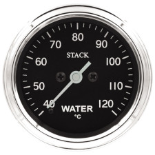 Manometer Stack Classic 52mm watertemperatuur 40-120°C 10x100 elektrisch - ST-3307C - ST3307C - 3661768625293