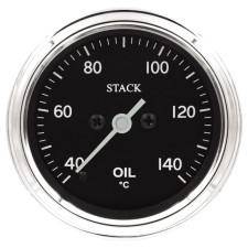 Drukmeter Stack Classic 52mm olietemperatuur 40-140°C 10x100 elektrisch - ST-3309C - ST3309C - 3661768625309