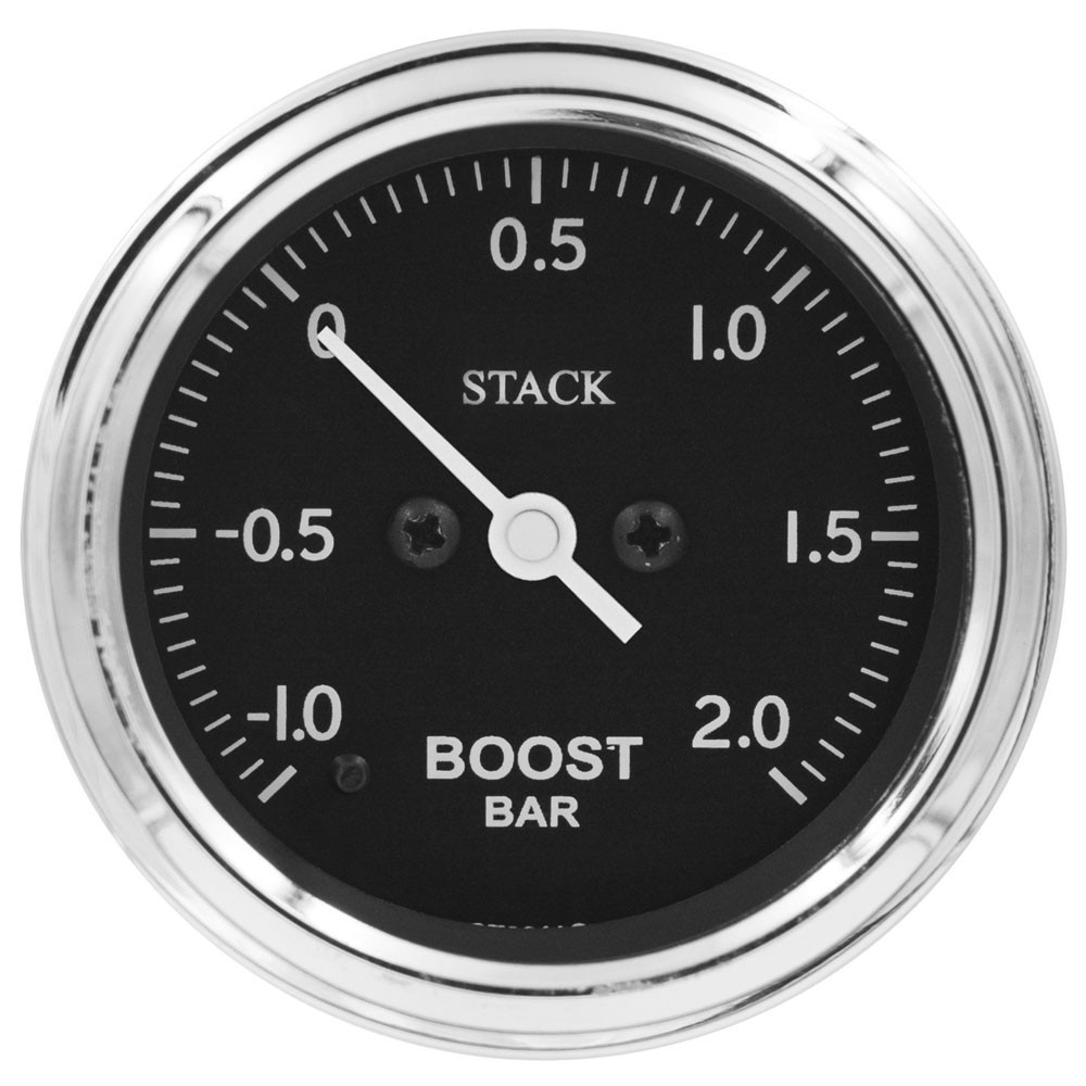Stack Classic 52mm boost pressure gauge -1/+2bar electric - ST-3311C - ST3311C - 3661768625316
