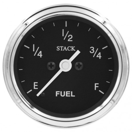 Manomètre Stack Classic 52mm niveau d'essence électrique