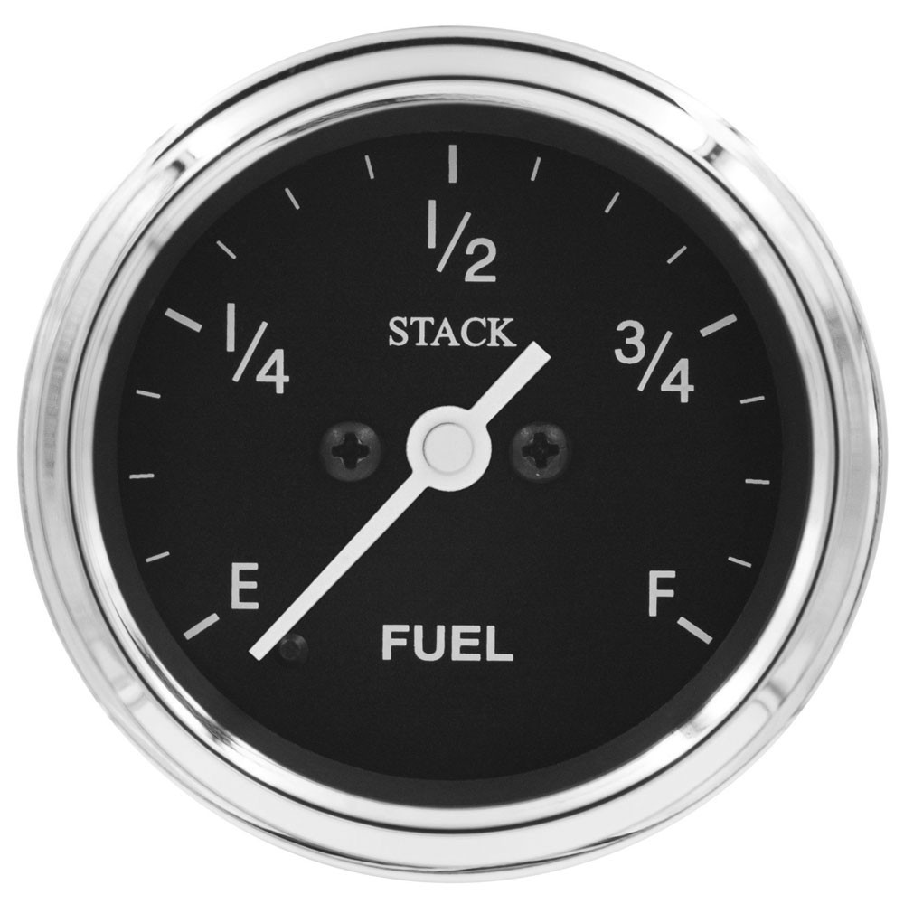Stack Classic 52mm electric fuel level gauge - ST-3315C - ST3315C - 3661768625323