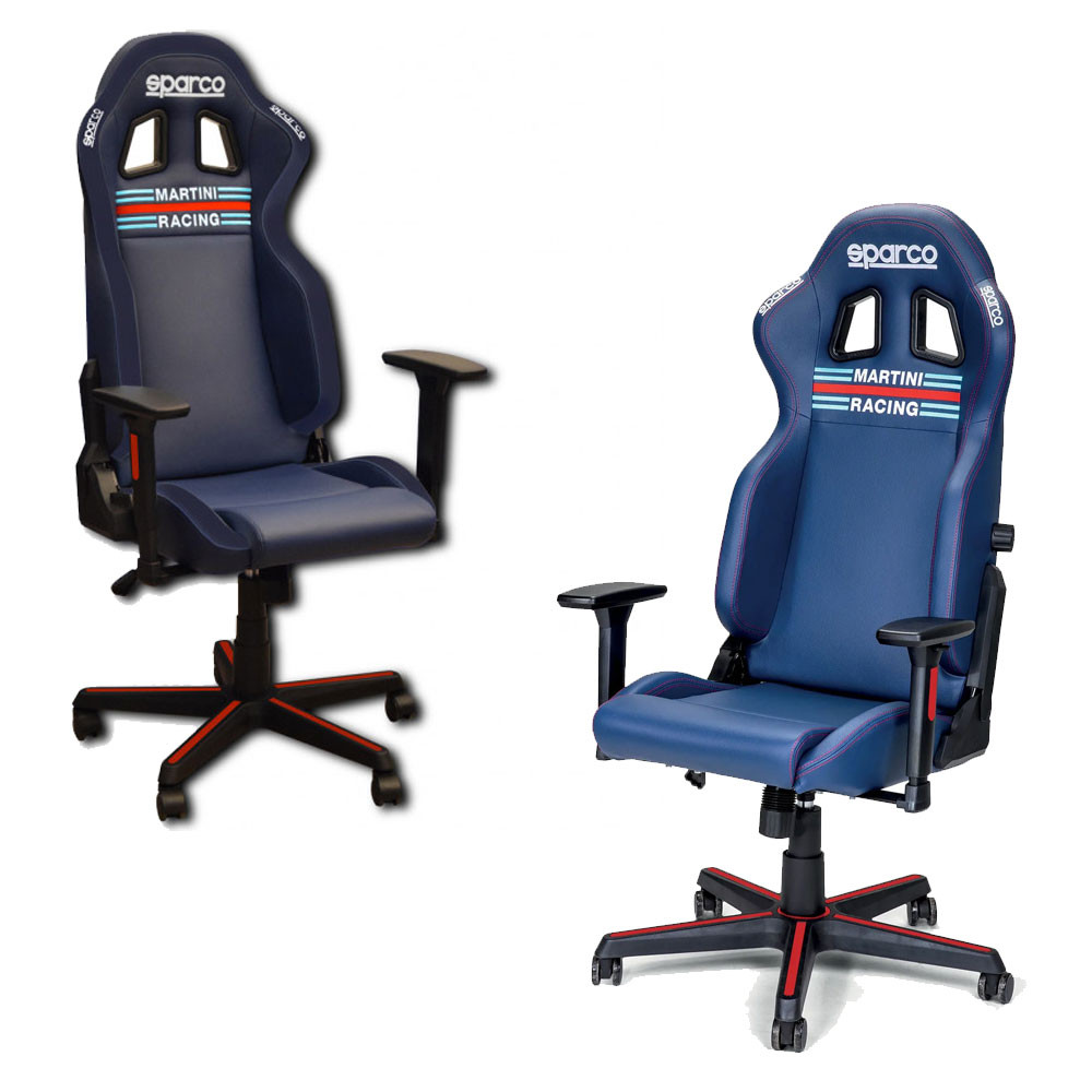 Sparco Martini Racing bureaustoel - 00998SPMR.BM - 00998SPMR FRANCE