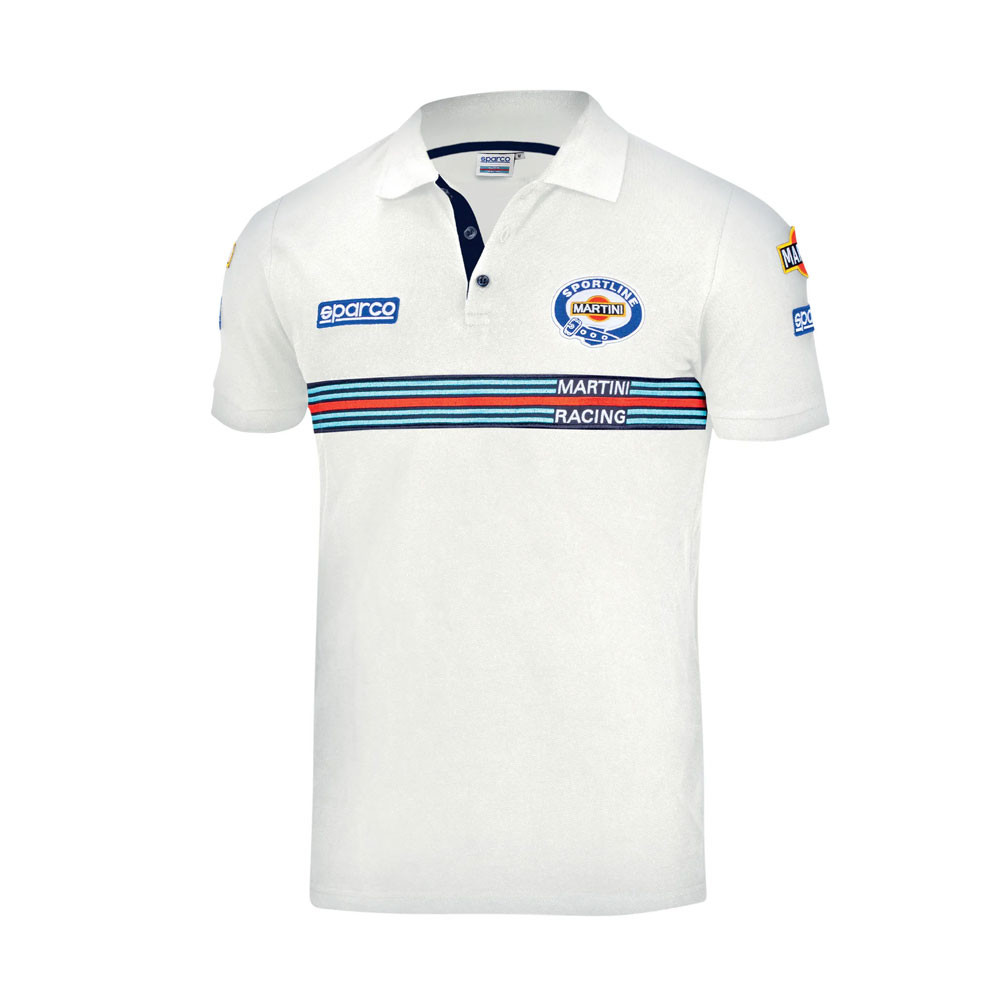 Polo Sparco Martini Racing Replica - 01275MR.BL.M - 01275MRBI2M - 8033280391171