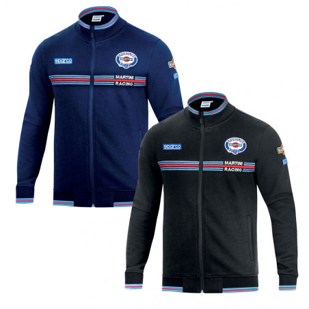 Sweatshirt zippé Martini Racing