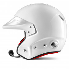 Casque jet Sparco RJ-i avec intérieur rouge