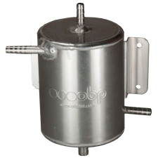 1L gelegerde buffertank OBP Achteraan gemonteerde gladde uitlaat - OBP-A023 - OBPA023 - 3661768253120