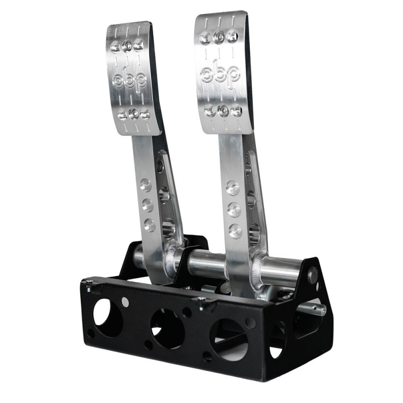 Pedalenbox 2 pedalen OBP 5.05:1/5.45:1 zonder hoofdremcilinder Vloermontage - OBP-0161PRC - OBP0161PRC - 3661768462492