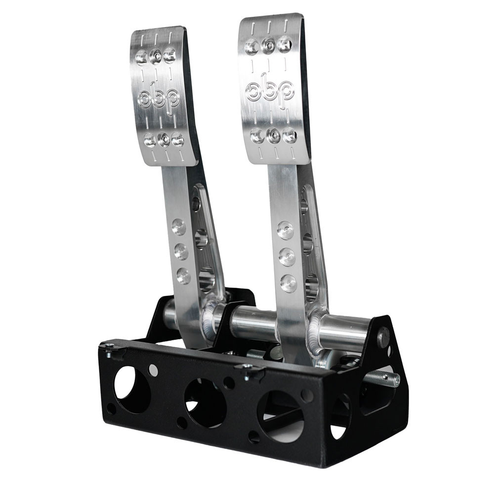 Pedalenbox 2 pedalen OBP 5.05:1/5.45:1 zonder hoofdremcilinder Vloermontage - OBP-0161PRC - OBP0161PRC - 3661768462492