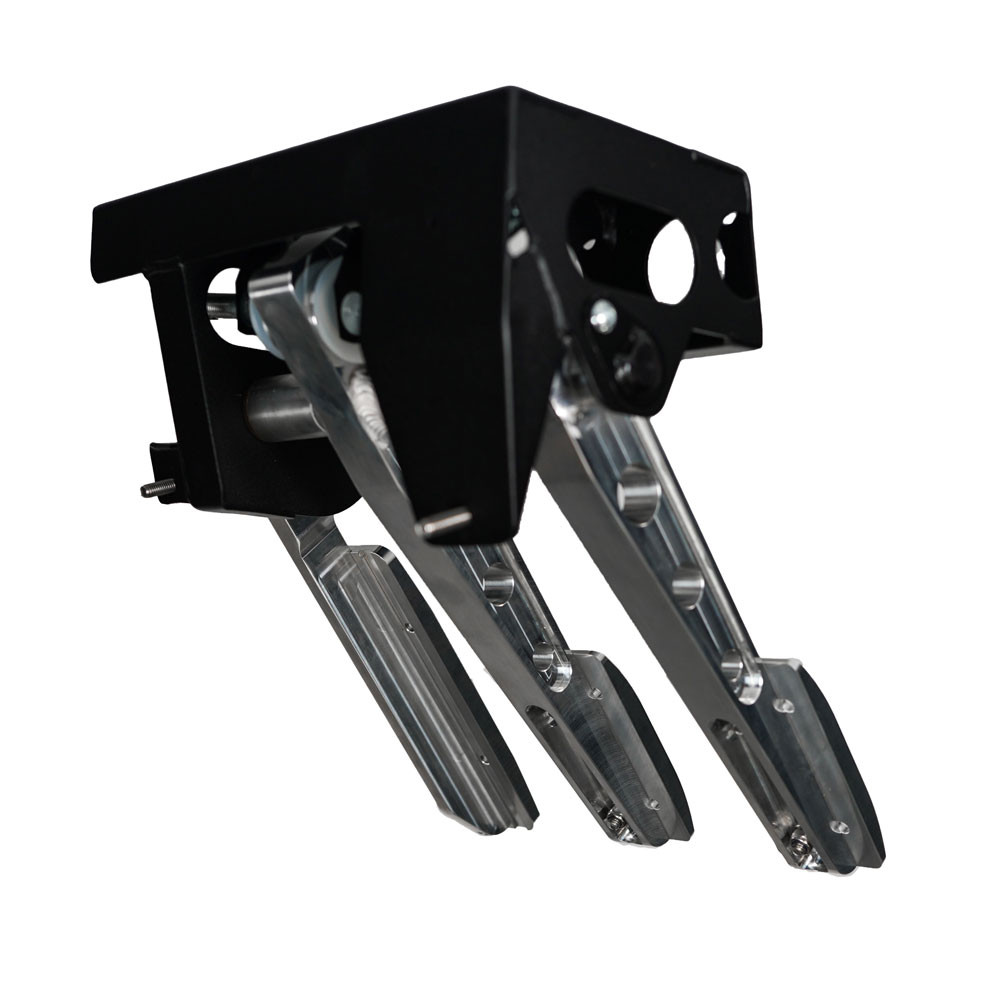 Pedal Box 3 Pedali Cima senza Pompa Freno 5.5:1 - OBP-0002PRTC - OBP0002PRTC - 3661768345443