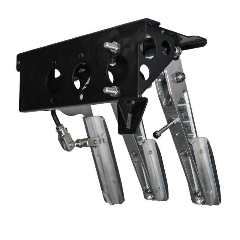 Pedal Box cu 3 pedale OBP, suspendat, fără cilindru principal, raport 5:1 - OBP-0002PRT - OBP0002PRT - 3661768428665