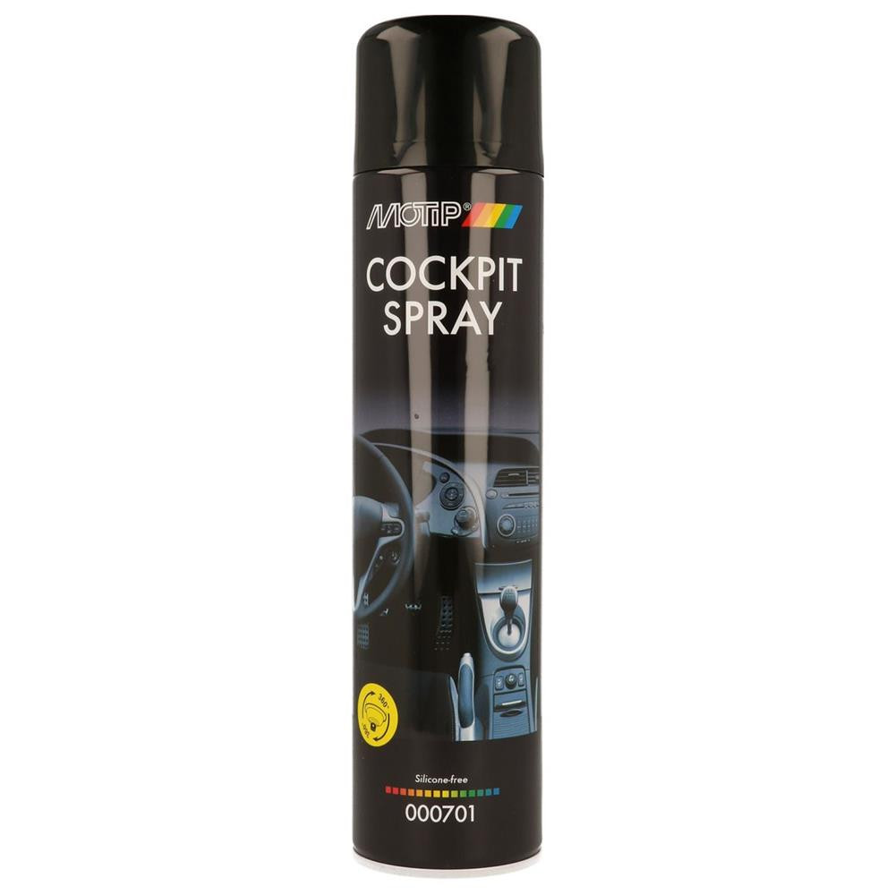 Nettoyant tableau de bord sans Silicone Citron MOTIP Car Care 600ml - MTP-000701 - 000701 - 8711347212804