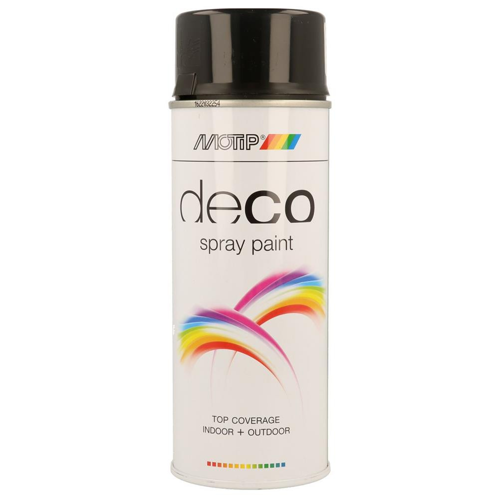 Paint glycero Black Gloss 400ml RAL 9005 - MTP-01602 - 01602 - 8711347016020