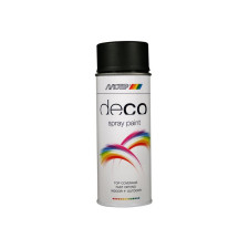 Glycero verf Satijn Zwart 400ml RAL 9005 - MTP-01659 - 01659 - 8711347016594